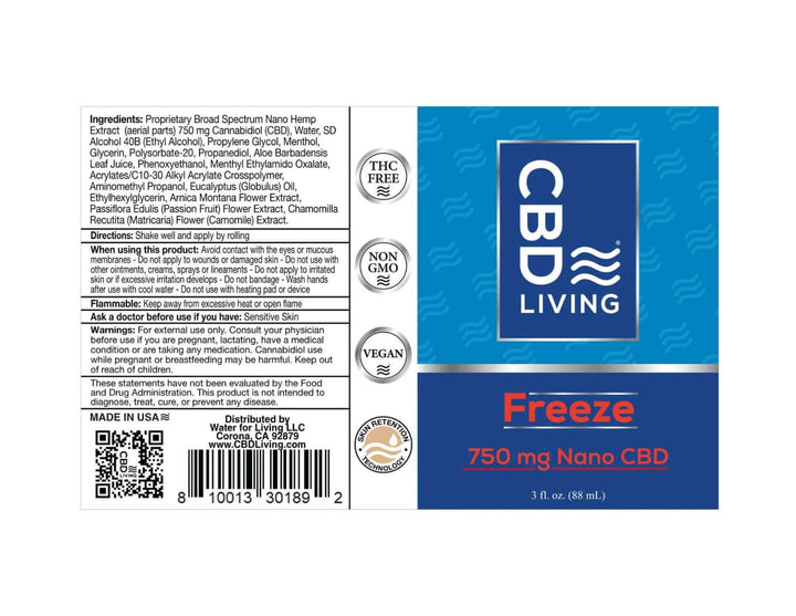 CBD Living Freeze