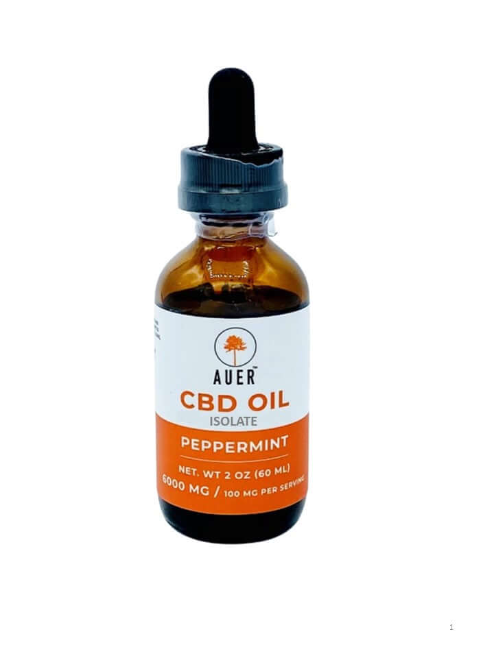 Buy Peppermint CBD Isolate Oil Online | AuerCBD Premium CBD Oil
