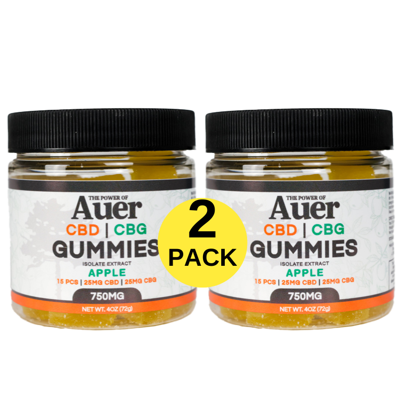 Apple Gummy | CBD & CBG Vegan Gummies