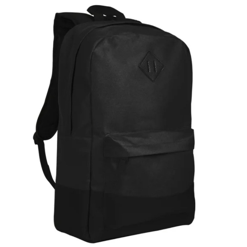 Volkano Daily Grind Backpack With 18.1" Laptop Pocket, Black