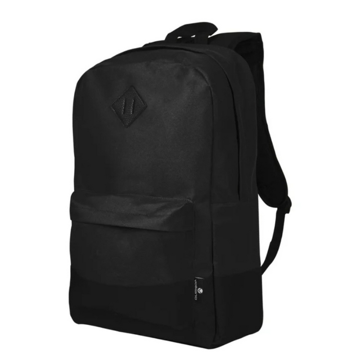 Volkano Daily Grind Backpack With 18.1" Laptop Pocket, Black