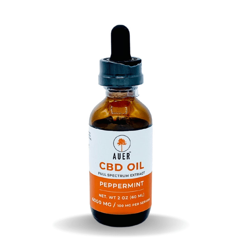 Peppermint Full Spectrum CBD Oil - Per Bottle