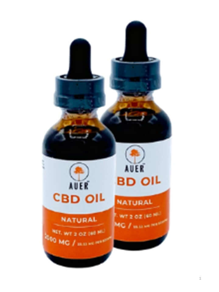 CBD Oil Tincture - Natural